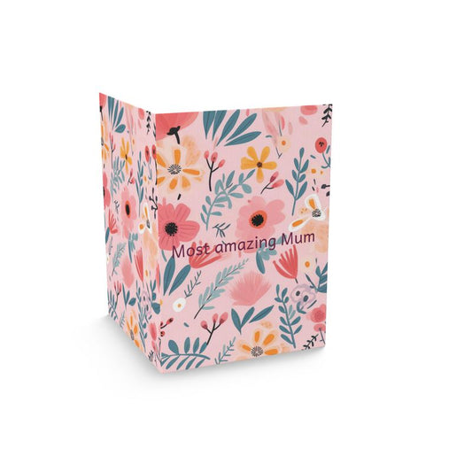 Large Personalised Mother's Greeting Card