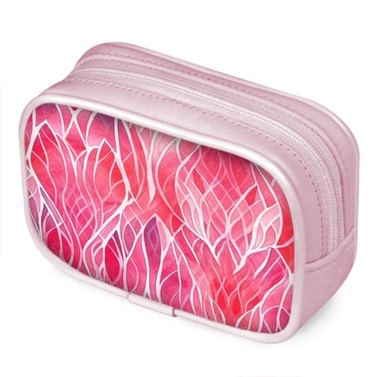 Personalised Gift Pouch Purse Abstract pink